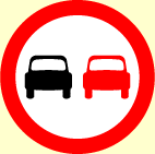 Which sign means 'no stopping'?