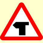Which sign informs you that you're coming to a 'no through road'?