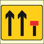 60. Which sign means you have priority over oncoming vehicles?